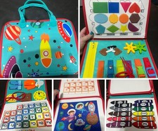 Busy Board for Toddlers Montessori Toys Sensory Activities Preschool Education