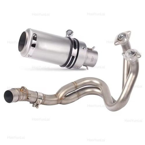 Whole system silvery exhaust - silvery,