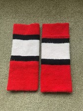 Skate Socks Leg Warmer Puffer Puffa Thick Roller Boot Covers Red White Black