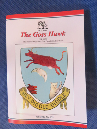 Crested china goss - china,