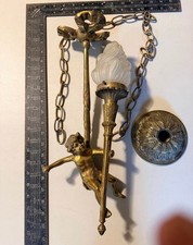 Vintage Cherub Putti Light