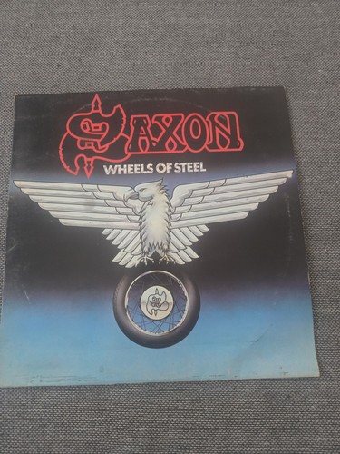 Saxon wheels steel - lp, 1980