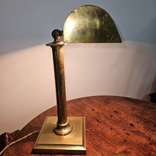 Antique Brass Banker’s Desk