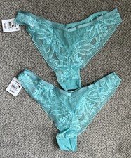 2 x BNWT Next Ladies Aqua Lace