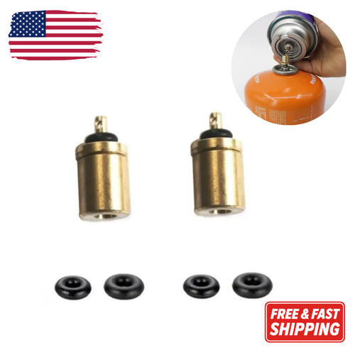 2pc gas refill adapter camping - 2pc,