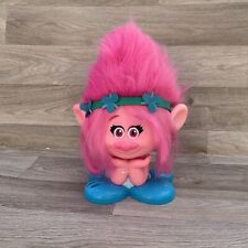 Poppy Trolls Movie Styling Station Head Hair Salon Play Toy  2016 Height 28cm