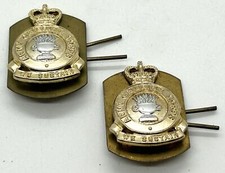 British Military Issue Army Catering Corps Uniform Collar Badge, Pair