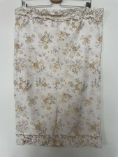 M&S Vintage Style Pillowcase x 1, Ditsy Floral, Ruffle Frill Trim.