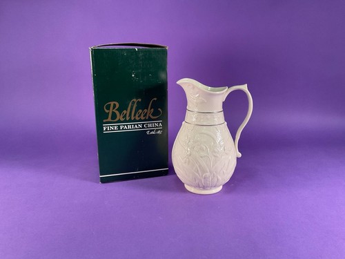 Belleek lily pitcher - belleek,
