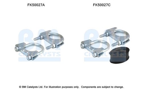 Exhaust system pipe mounting - system,