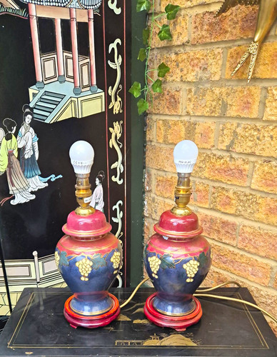Ginger jar table - ginger,