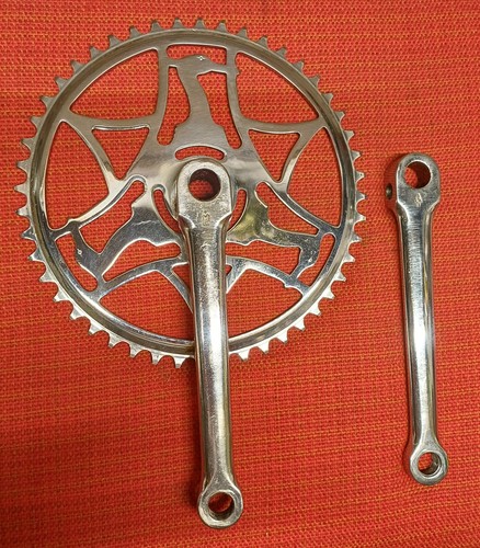 Vintage raleigh chromed 48t - chromed,
