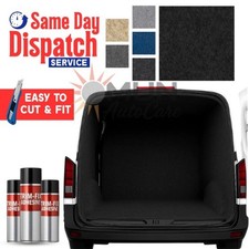 Premium Tailored Van Carpet Lining for Ford Transit Custom Van in Black
