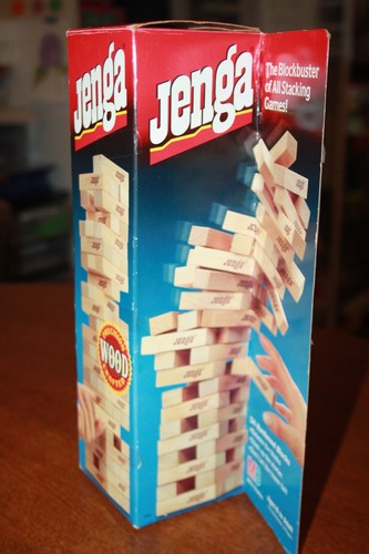 Jenga wooden tower block - jenga,