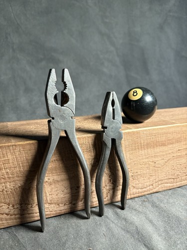 Pair vintage pliers made - pliers.,