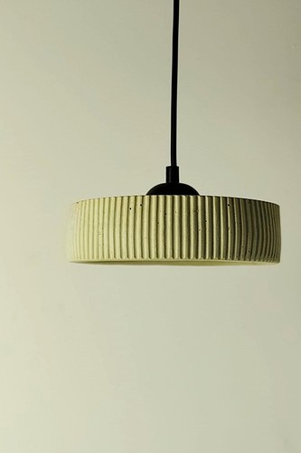 Concrete pendant light - pendant,