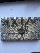 Tods python skin wallet - tods,