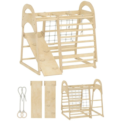 Kids climbing frame - climbing, slide