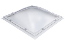 Whitesales Rooflight EM Dome -Polycarbonate Flat Roof Skylight - Various Sizes
