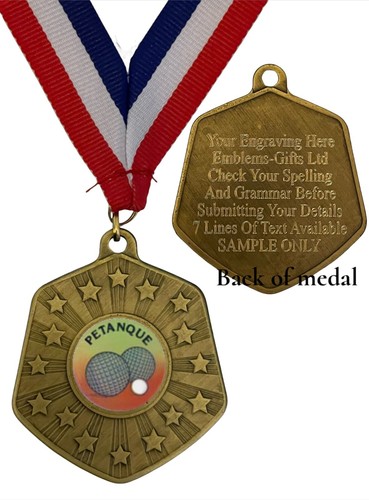 Pétanque award 66mm - 66mm, abril