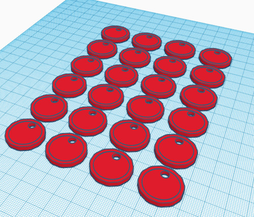 Bulk trolley coin token - trolley,