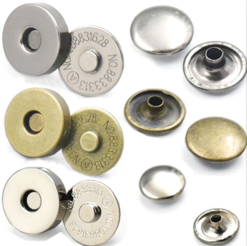 Magnetic clasp rivet - clasp, snaps
