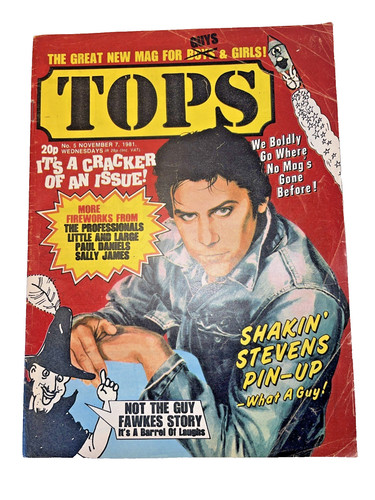 Tops magazine 1981 the - magazine,