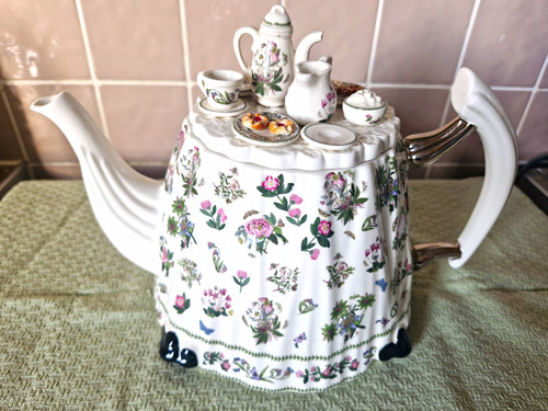 Portmeirion floral novelty tea - portmeirion,