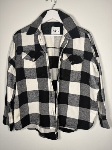 Zara women check jacket - check,