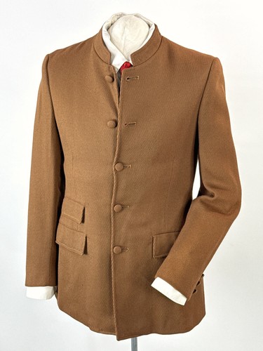 Vintage 60s men mod brown - vintage,