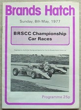 BRANDS HATCH 8 May 1977 BRSCC