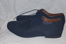 BNWT RED HERRING Black Men's Suede Shoes Size 11 - CG E24