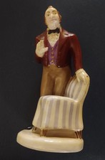 Soviet Porcelain Figurine Chichikov, P.I. Series: Gogol's Characters LFZ Vintage