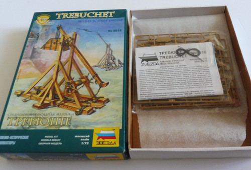 New zvezda trebuchet - zvezda, 1/72