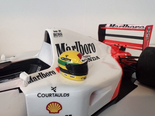 Scale ayrton senna helmet - ayrton,