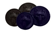 Equetech Fox Head Button Set