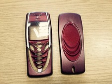 New for Nokia 7210 Burgandy Fascia Housing Cover 