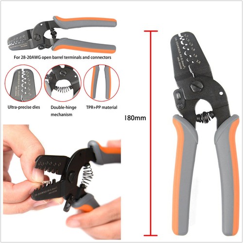 Double hinge micro open barrel - open,