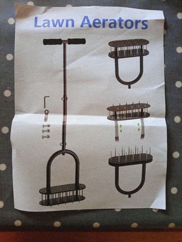 Lawn aerator tool - lawn,