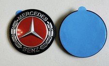 Black RED Hood Flat Badge