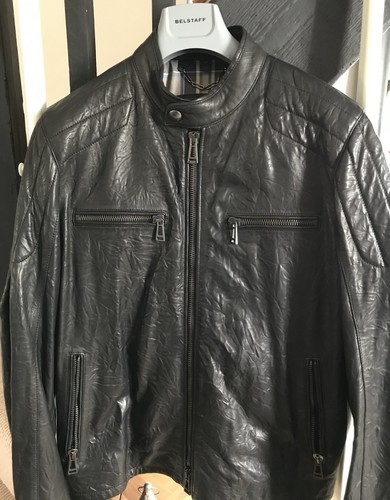 Mens belstaff archer black - mens,
