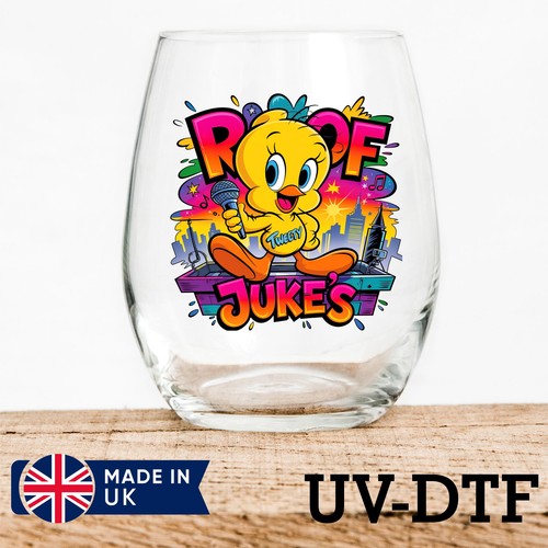 Tweety bird 8pcs dtf - bird,