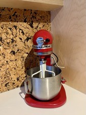 KitchenAid 5KPM5 Heavy Duty Bowl Lift Red Mixer - Good Condition
