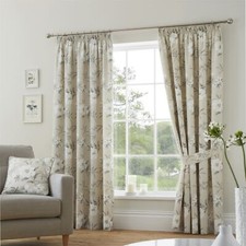 Eve Pencil Pleat Curtains with