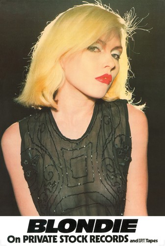 Blondie poster first promo - poster,