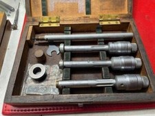 GKN SHARDLOW TESA 0.5 to 0.8" Set of Internal Bore Micrometers & Setting Ring