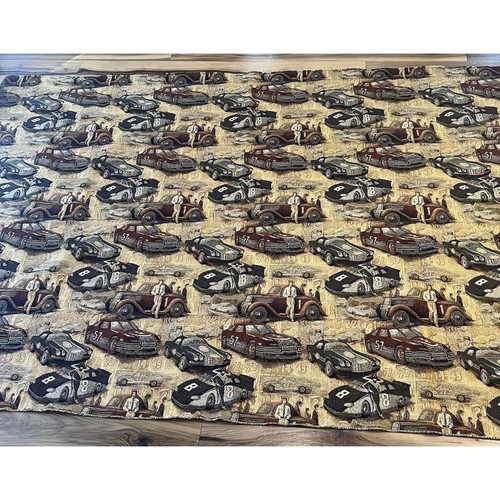 Vintage racing car - racing, tapestry
