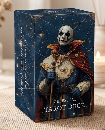 Celestial tarot deck with - tarot,