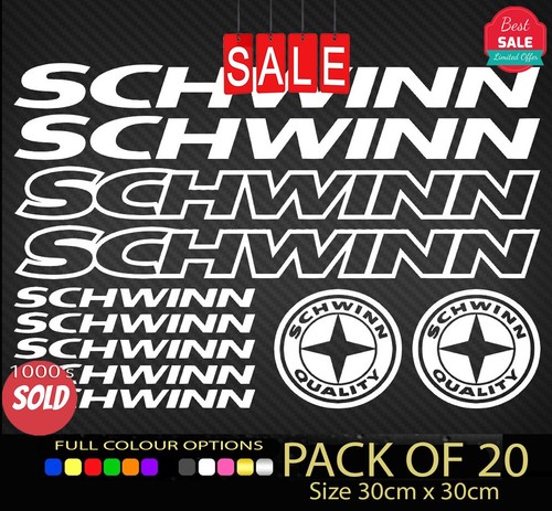 Schwinn vinyl decal stickers - decal,
