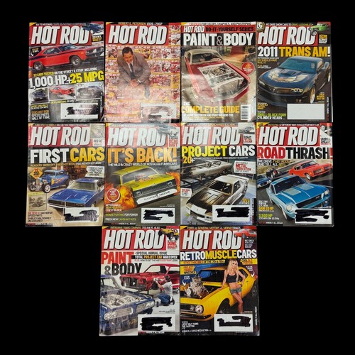 Lot hot rod magazine - of,